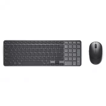 Dell Pro 7 Conjunto compacto recargable de teclado y ratón - KM746 - Negro - Distribución alemana