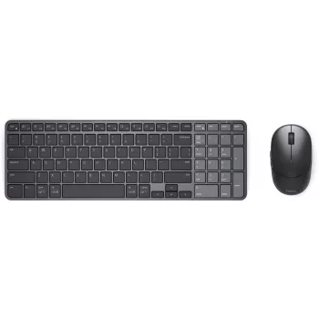Dell Pro 7 Conjunto compacto recargable de teclado y ratón - KM746 - Negro - Distribución alemana