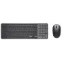 Dell Pro 7 Conjunto compacto recargable de teclado y ratón - KM746 - Negro - Distribución alemana