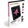 KIDYWOLF Set de decoración de pared luminoso 3 piezas Princesa