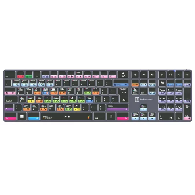 Logickeyboard FL Studio Titan UK PC Teclado LKB-FLS-TPC-UK