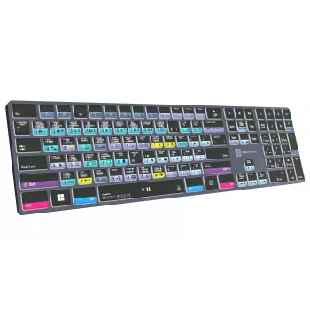 Logickeyboard DaVinci Resolve Classic Titan FR Teclado PC (AZERTY francés)