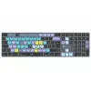 Logickeyboard DaVinci Resolve Classic Titan DE (Mac) - Distribución alemana, USB con cable, teclado de edición retroiluminado