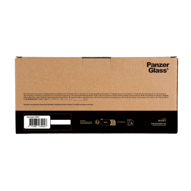 PanzerGlass Protector de pantalla iPhone Air UW-FastFit