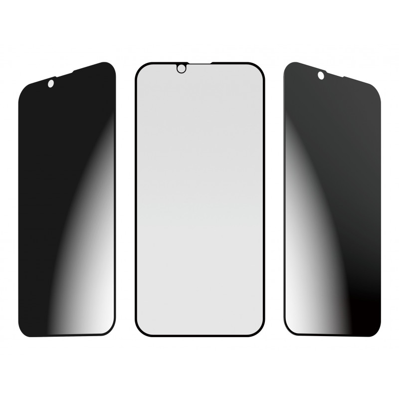 PanzerGlass Protector de pantalla 2-Way Privacy para iPhone 17e/16e/14/13/13 Pro, Ultra-Wide Fit con FastFit In-A-Box (PG02105)