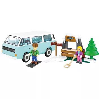 Cobi Volkswagen T3 Winter Adventure Set de bloques de construcción (230 piezas)