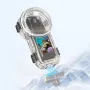 PULUZ Carcasa subacuática impermeable hasta 60m para Insta360 X5 / X5 / PU760T