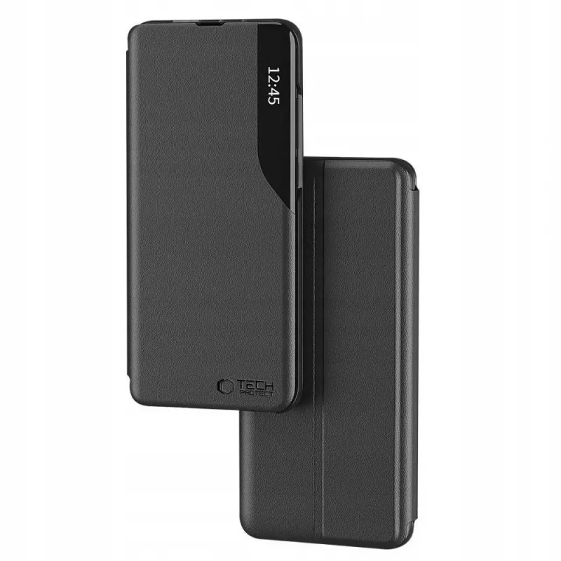 TECH-PROTECT Funda tipo libro Smart View para Xiaomi Redmi Note 14 Pro 5G / Poco X7 5G - negra