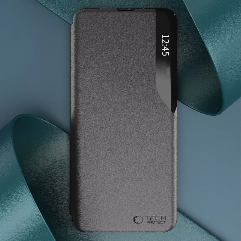 TECH-PROTECT Funda tipo libro Smart View para Xiaomi Redmi Note 14 Pro 5G / Poco X7 5G - negra