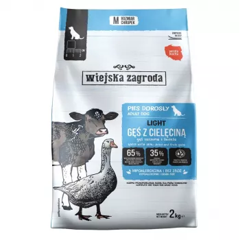 Pienso seco WIEJSKA ZAGRODA Light Goose with Veal para perros 2kg