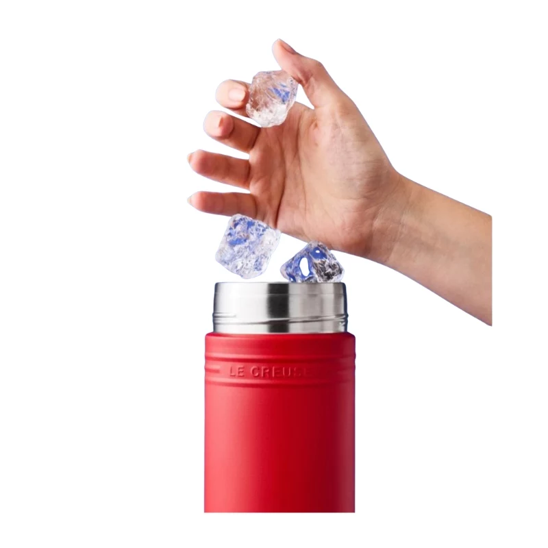 Le Creuset On The Go Botella de agua Cerise 500 ml
