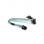 Supermicro CBL-0118L-02 Cable Mini-SAS a SATA Breakout, 4-Lane, 23 cm
