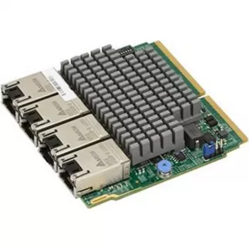 Supermicro AOC-MTG-I4TM-O Tarjeta de red SIOM de cuatro puertos 10GbE RJ-45