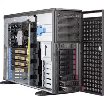 Supermicro SuperWorkstation 540A-TR Estación de trabajo Full-Tower, Intel C621, doble Xeon Scalable, 2200W