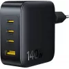 Baseus EnerFill FH11 Cargador Rápido GaN 140W 3xUSB-C + 1xUSB-A Negro