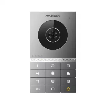 Hikvision DS-KV7023EY-IME2 Videoportero, 2 MP, PoE, IP65, IK08, Mifare