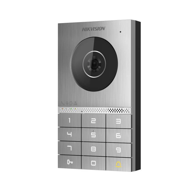 Hikvision DS-KV7023EY-IME2 Videoportero, 2 MP, PoE, IP65, IK08, Mifare
