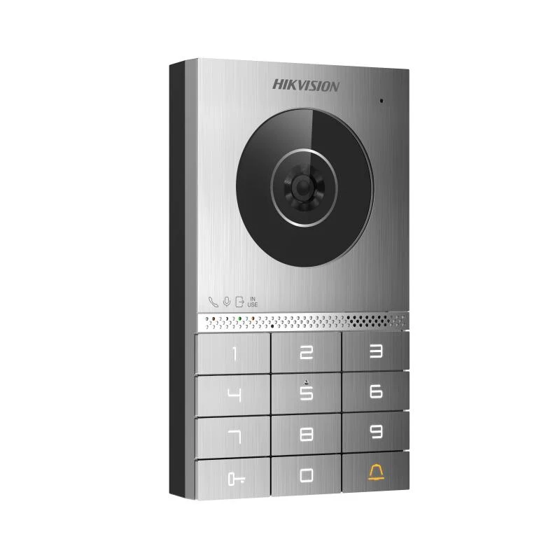 Hikvision DS-KV7023EY-IME2 Videoportero, 2 MP, PoE, IP65, IK08, Mifare