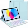 Inateck Keyboard Ace Touch iPad 11/10.9 QWERTZ RGB blanco