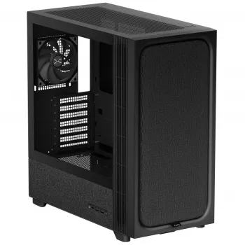 TRYX FLOVA F50 Torre Midi, ATX, cristal templado - negro