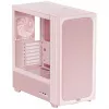 TRYX FLOVA F50 Torre Midi, ATX, cristal templado - rosa