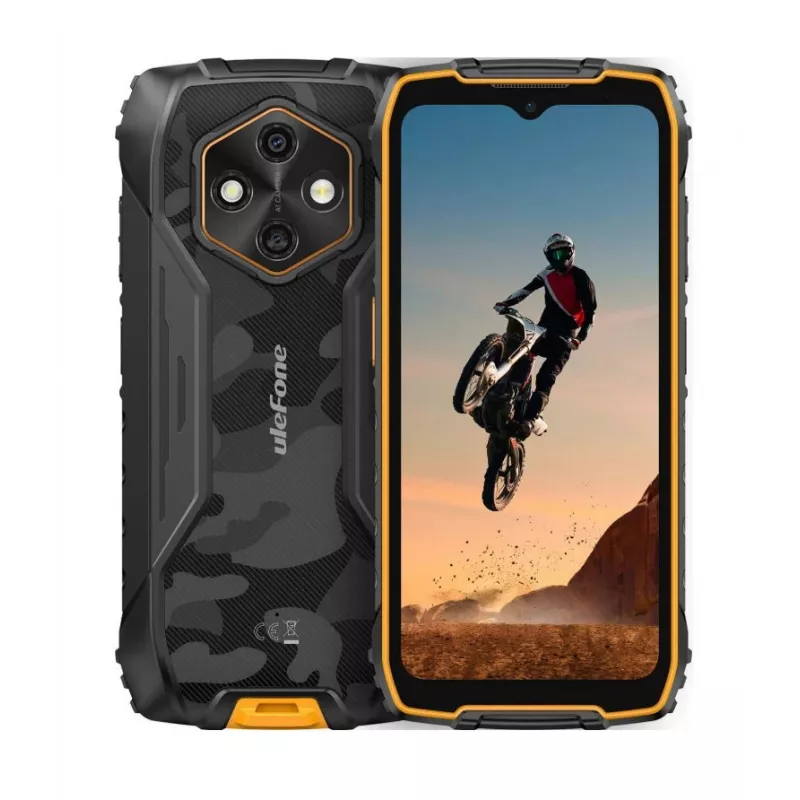 ULEFONE RugKing 4 Pro 8GB/128GB 5G smartphone - naranja