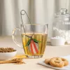 OTOTO Tea Trap Infusor de té - Verde/Rojo - Acero inoxidable y plástico - 160 mm