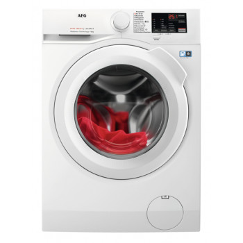 AEG LAVAMAT 6000 L6FBF51488 Lavadora de carga frontal independiente, 8 kg, 1400 rpm, Blanco