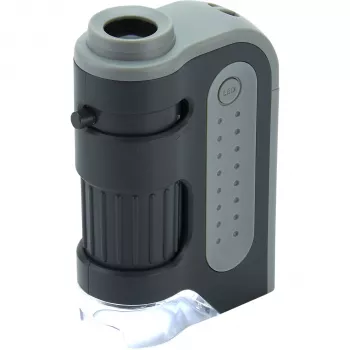 Carson MM-300 MicroBrite Plus microscopio de mano 60-120x con LED