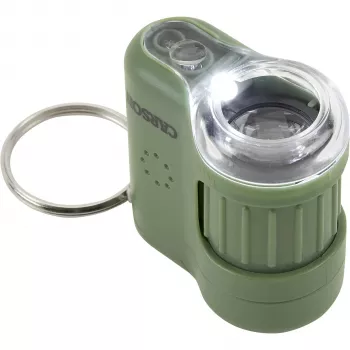 Carson MicroMini microscopio digital 20x - verde/plata - LED - 23mm - 38mm