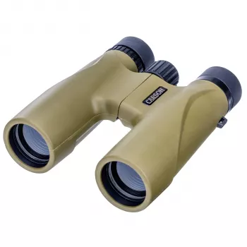 Carson Stinger prismáticos de prisma en tejado 12x32 BK-7 FMC beige/negro
