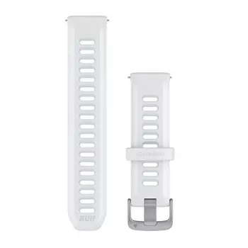 Garmin QuickFit correa de silicona 20 mm Stone White / Clear Blue (010-11251-B7)