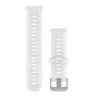 Garmin QuickFit correa de silicona 20 mm Stone White / Clear Blue (010-11251-B7)