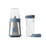 Guzzini Sous Chef batidora móvil ON-THE-GO, azul marino - batidora compacta con 2 vasos