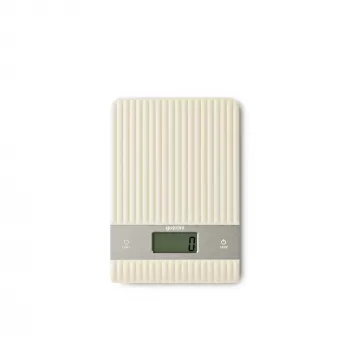 Guzzini Sous Chef báscula de cocina digital, crema