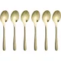Sambonet Taste PVD Set de 6 cucharillas de café doradas