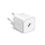 SBS PD Cargador de viaje 20W USB-C GaN Blanco (TETRGAN1C20W)