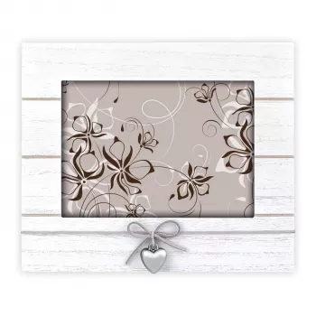 ZEP Arial Horizontal Marco de madera vertical 13x18 blanco XD757H