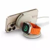 Cargador inalámbrico Satechi OntheGo 3 en 1 con Qi2, arena, 15W, ST-QTG31W