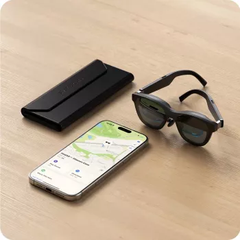Funda de gafas Satechi Vegan-Leather FindAll negra