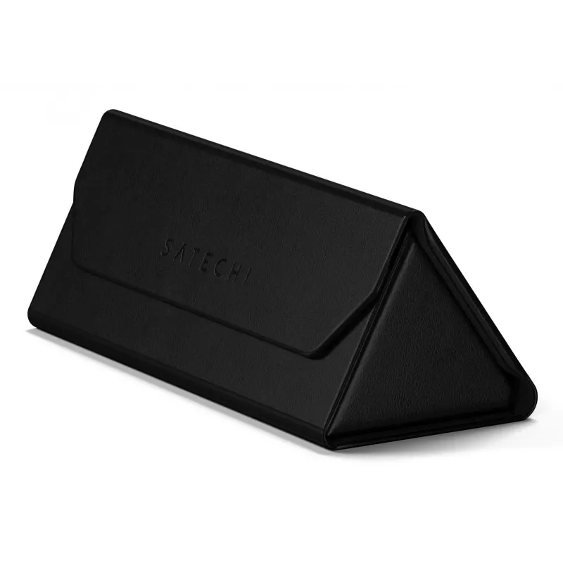 Satechi estuche para gafas FindAll de cuero vegano negro