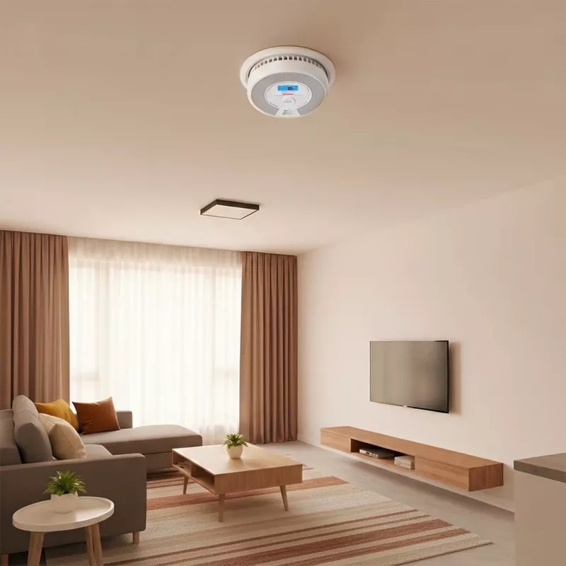Detector inalámbrico interconectado de humo y monóxido de carbono X-Sense SC07-MR con batería de 10 años