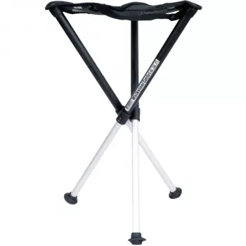 Taburete plegable Walkstool Comfort 65 XXL - negro - patas de goma - 850 g - 65 cm - 45 cm