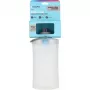 Botella de agua con filtro HydraPak Flux+ 1,5L - Clear/HP Blue