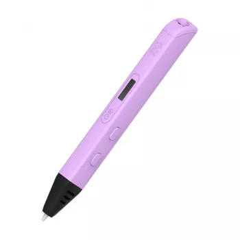 myFirst 3D Pen Artist - Bolígrafo 3D, incluye 6 filamentos PLA de colores (Morado)