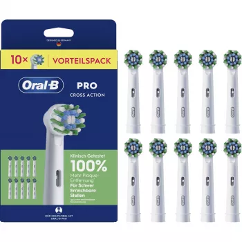 Braun Oral-B Pro CrossAction cabezales de cepillo de repuesto pack de 10