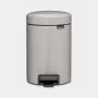 Brabantia NewIcon cubo de pedal 3 L Soft Grey (25 21 81)