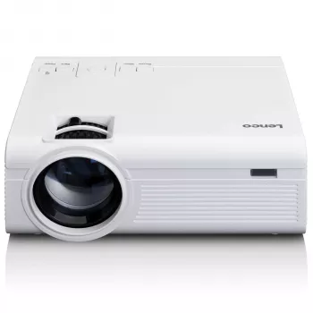 Lenco LPJ-280WH proyector LCD - HD Ready 1280x720, 280 lúmenes ANSI, blanco