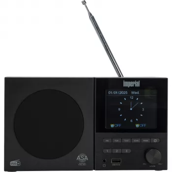 Imperial DABMAN 120 radio DAB+ FM Bluetooth negra