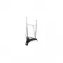 One for All SV-9305 Antena interior DVB-T/DVB-T2/DAB/DAB+ activa amplificada - Loop Double Dipoles - negro